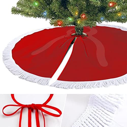 חצאית עץ חג המולד של CAURUS Constellation לקישוטי מסיבות חג עם תחרה