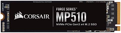 Corsair CSSD-F480GBMP510 סדרת כוח MP510 480GB NVME PCIE GEN3 X4 M.2 SSD