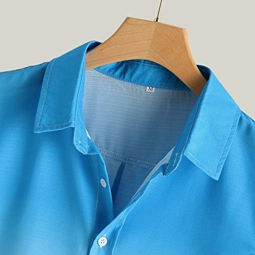 חולצות פשתן של זפודים לגברים שרוול קצר כפתור שיפוע שיפוע מזדמן כושר גוויאברה חוף עבודת חוף הוואי קיץ