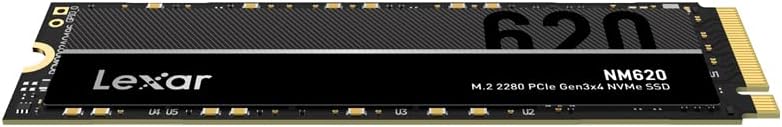 Lexar NM620 M.2 1000 GB PCI Express 3.0 3D TLC NAND NVME