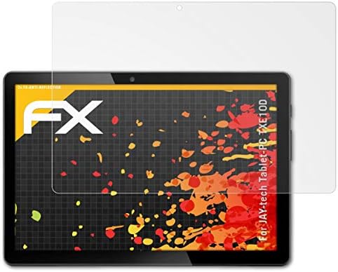 מגן מסך Atfolix התואם ל- Jay-Tech Tablet-PC TXE10D סרט הגנה על מסך, סרט מגן אנטי-רפלקטיבי וסופג זעזועים FX