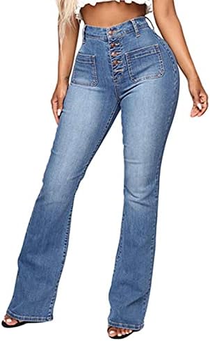 ג'נסנגו קרע ג'ינס נשים מכנסי מותניים גבוה