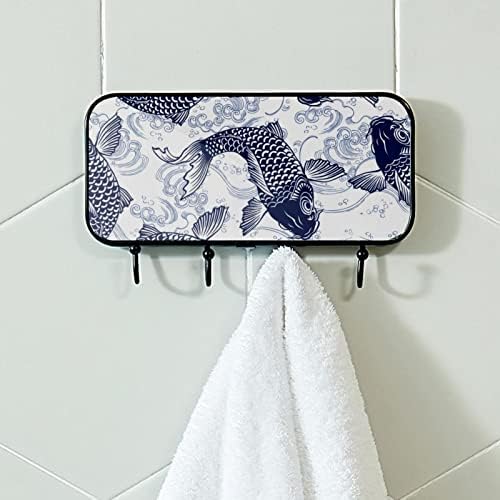 מחזיק מגבת Lyetny קיר קיר רכוב מגבת מתלה אמבטיה תפאורה חלוקת חלוקת חלוק בגדים קרפי