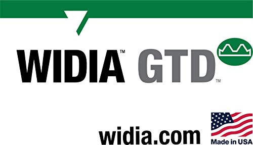 WIDIA GTD GT305089 ניצחון GT30 HP ברז, חממה תחתונה למחצה, חתך יד ימין, 5 חלילים, M24 X 3, HSS-E-PM, TIN+CRC/C ציפוי