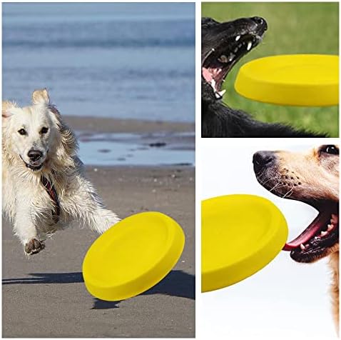 כלב מעופף דיסק עמידות בפני כלב צעצוע כלב צפה צלוח מעופף לכלב בתוך הבית בחוץ משחק מים יבשתי