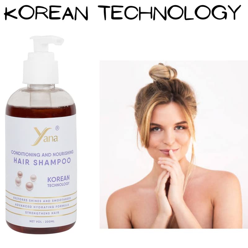שמפו שיער של יאנה עם שמפו טכנולוגי קוריאני שיער סתיו שמפו לגברים