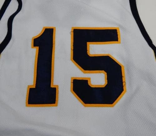 חוקרי אוניברסיטת לה סלה 15 משחק השתמשו בג'רסי כדורסל לבן 809 - משחק קולג 'בשימוש